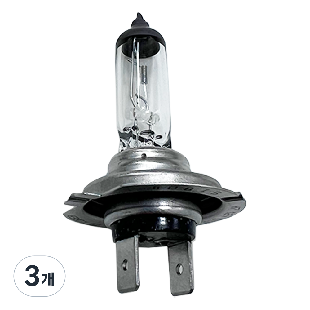 현대모비스 할로겐 전조등 헤드라이트 전구 현기스토어, 3개, H7 18,900원