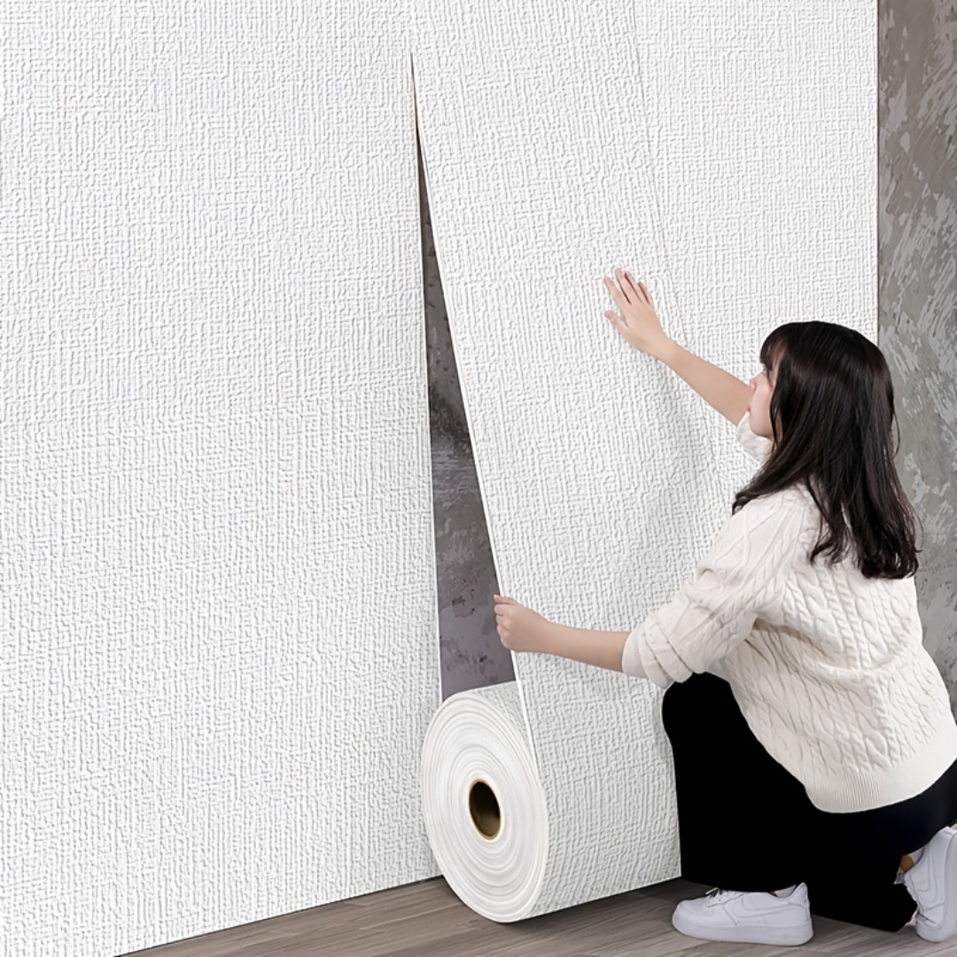 손쉽게 셀프 DIY 강력 접착형 단열 폼 벽지 시트지 18,800원