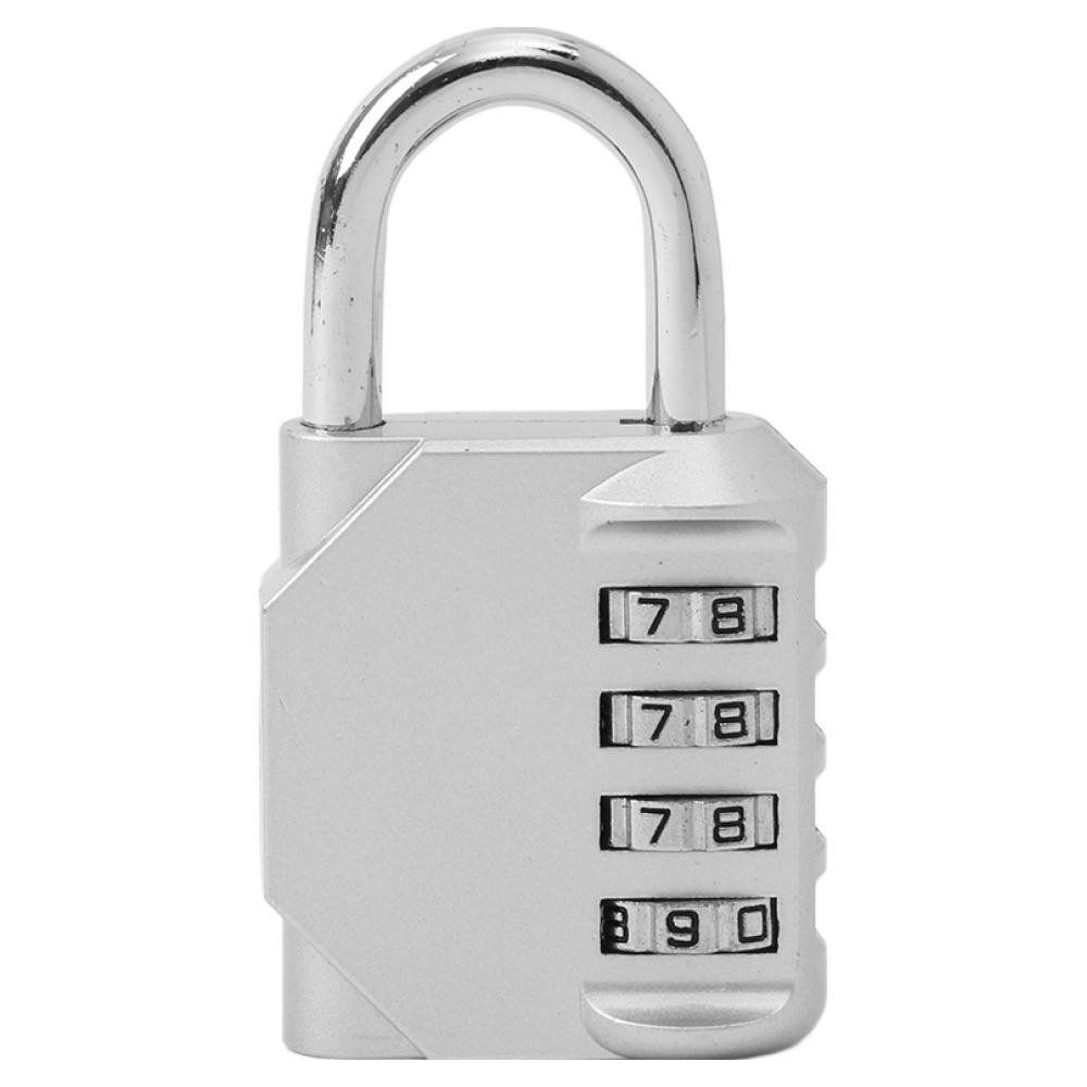 도매토피아 심플락 4자리 번호 자물쇠 실버 5,370원