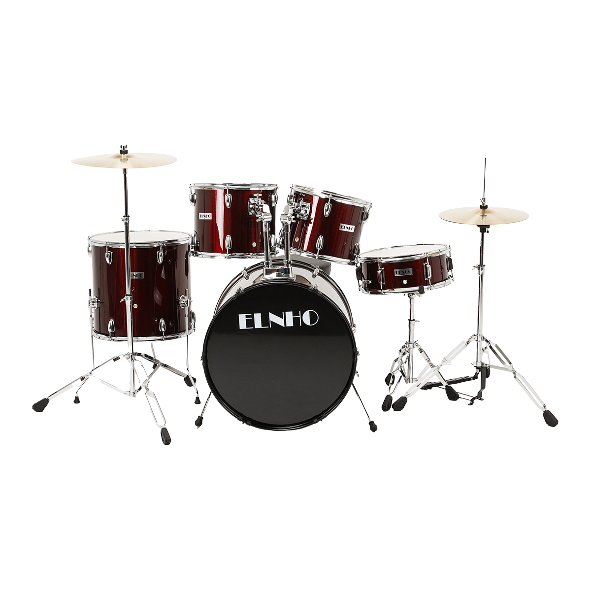 엘노 고품질 5구, 7구 드럼풀세트, 전문가용, 의자+스틱 무료증정 418,000원