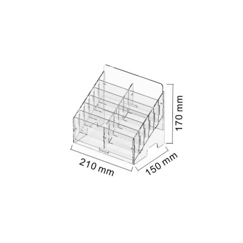 스마트 아크릴 2x6 수거함12칸 15x높이 보관함 주민등록증 21x너비 반납함 분류함 카드키 쿠폰 16,300원