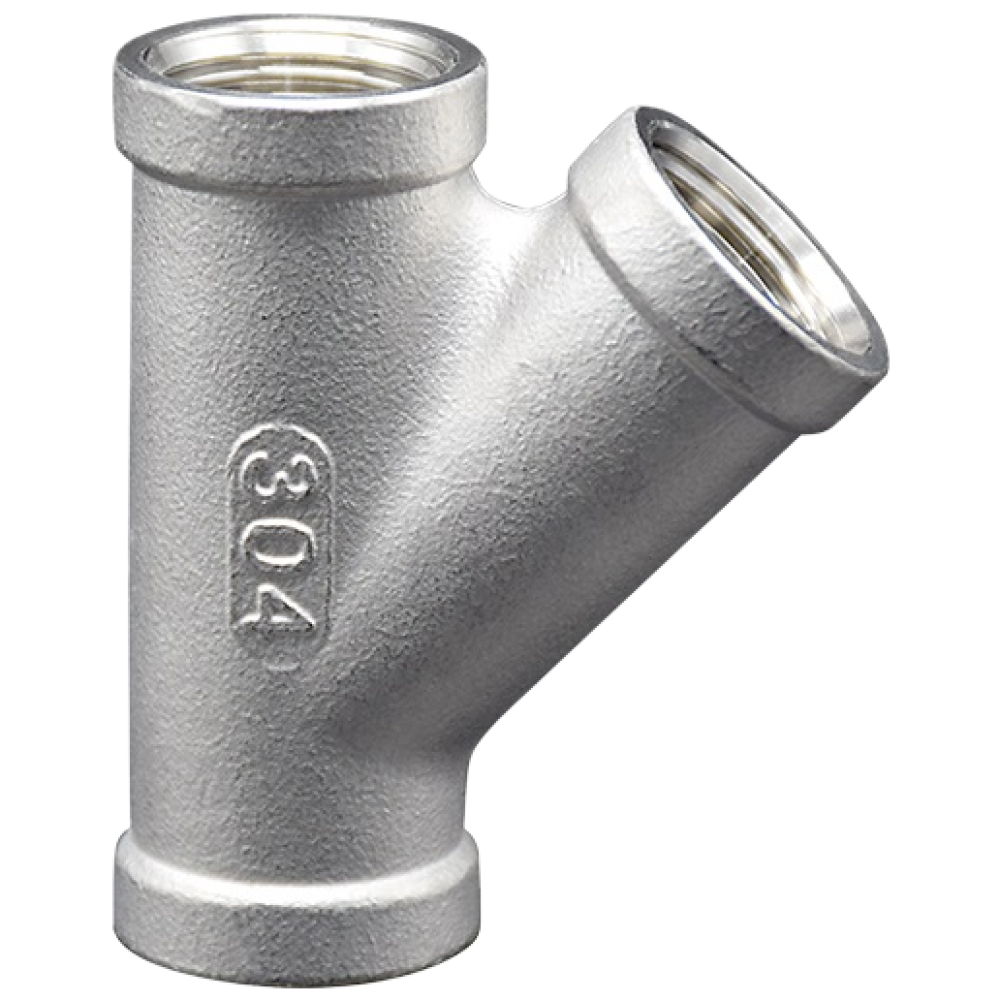 스텐 나사 45도 티 8A-50A,45도 나사티,TEE,배관 자재,수도배관 부속,호스연결,설비부품,SUS304, 1개 8,000원