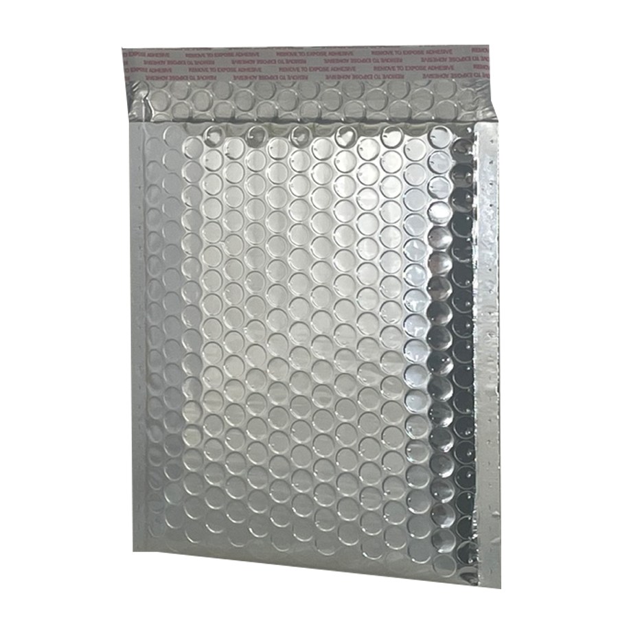 [고퀄리티메탈안전봉투]공장직영 에어캡 안전봉투 주문제작 뽁뽁이안전봉투, 실버, 50개 15,700원