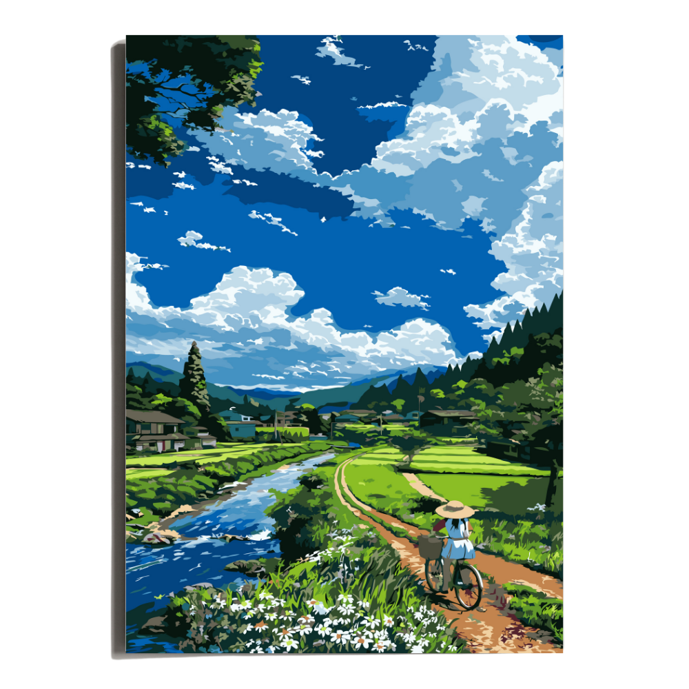 원그리드 DIY 명화그리기 세트 피포페인팅 캔버스 유화그리기 10,150원