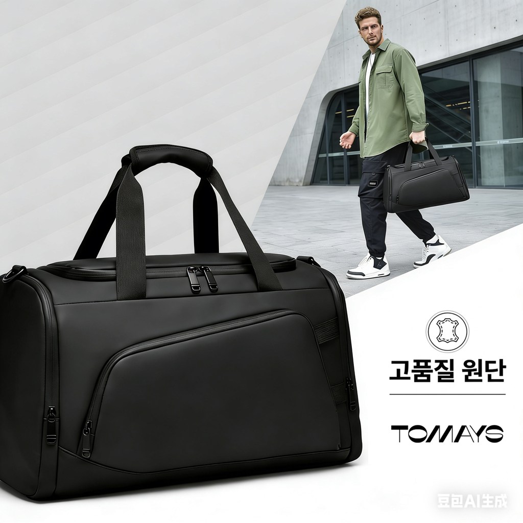 프리미엄 보스턴백 독립신발칸 IPX5 방수 대용량 출장 헬스 골프 통근 가방 38,000원