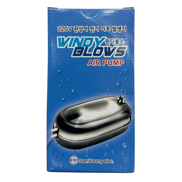 아쿠아허브 초보자용 어항 에어펌프 저소음 산소공급기 수족관 기포기, 1개 20,000원