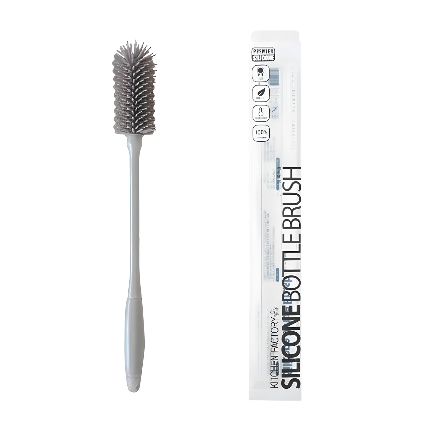 키친팩토리 파스텔 실리콘 병 세척솔 7,800원