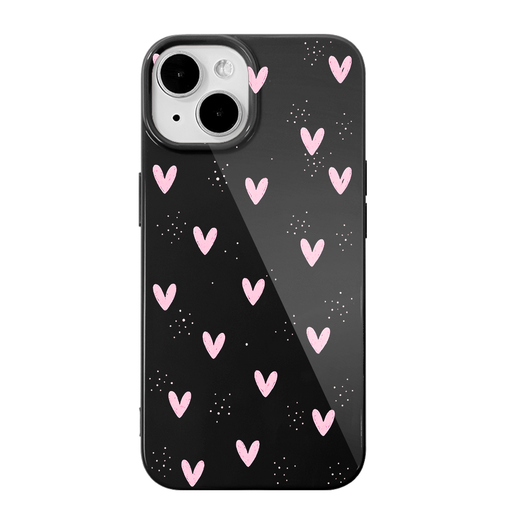 셀론스타 HGD31 하트도트 블랙 푸딩 젤리 아이폰 케이스 7,900원