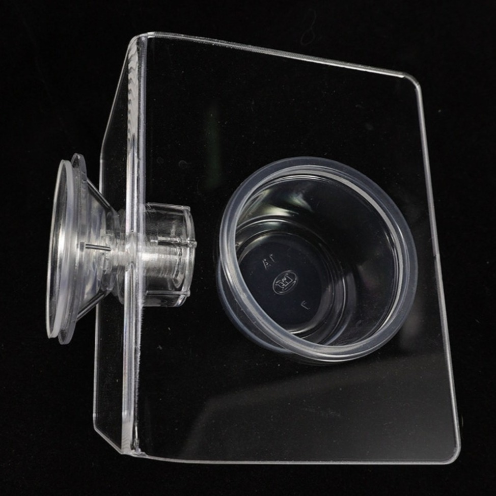 레몽크리프 아크릴 파충류 크레스티드게코 부착식 먹이구 싱글 8,300원