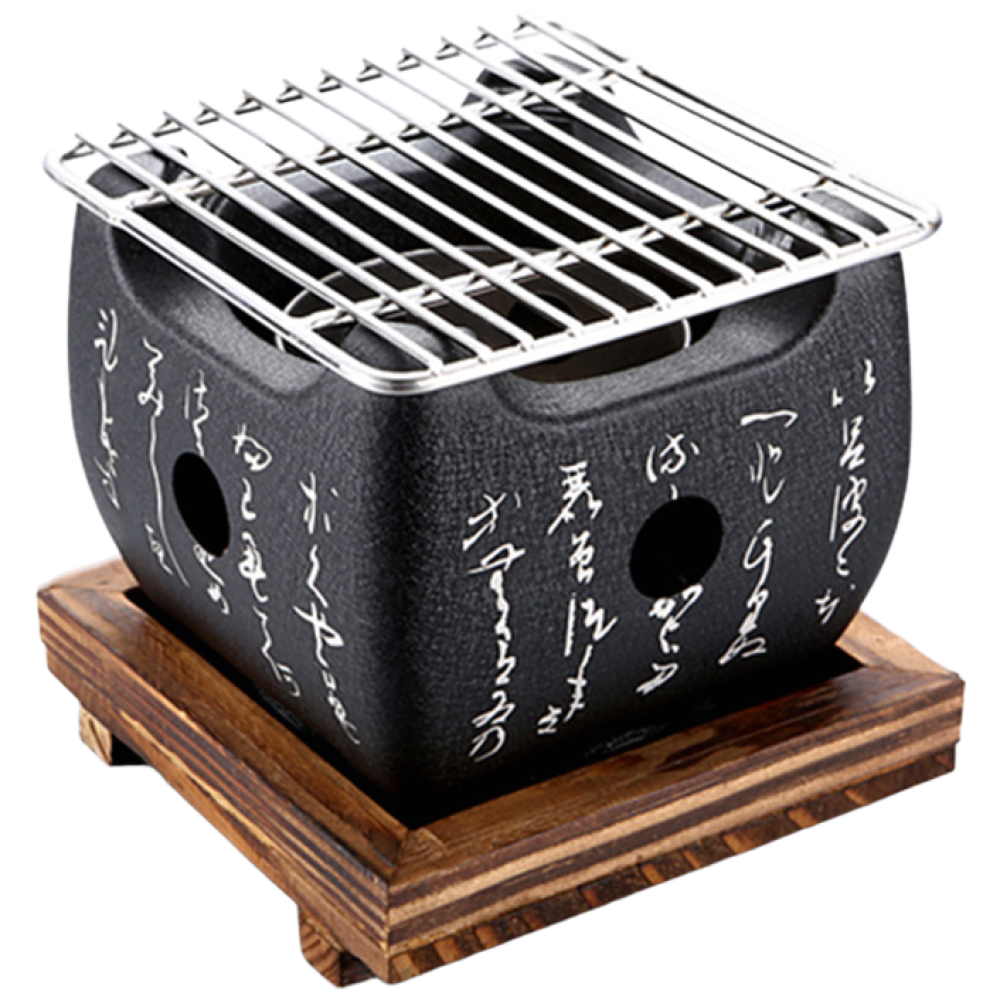 일본식 미니화로 소형 단품 개인화로 1인용 숯불 고기 불판 화로세트 업소 차박 글램핑 낚시 이동식, 단일상품, 1개 24,800원