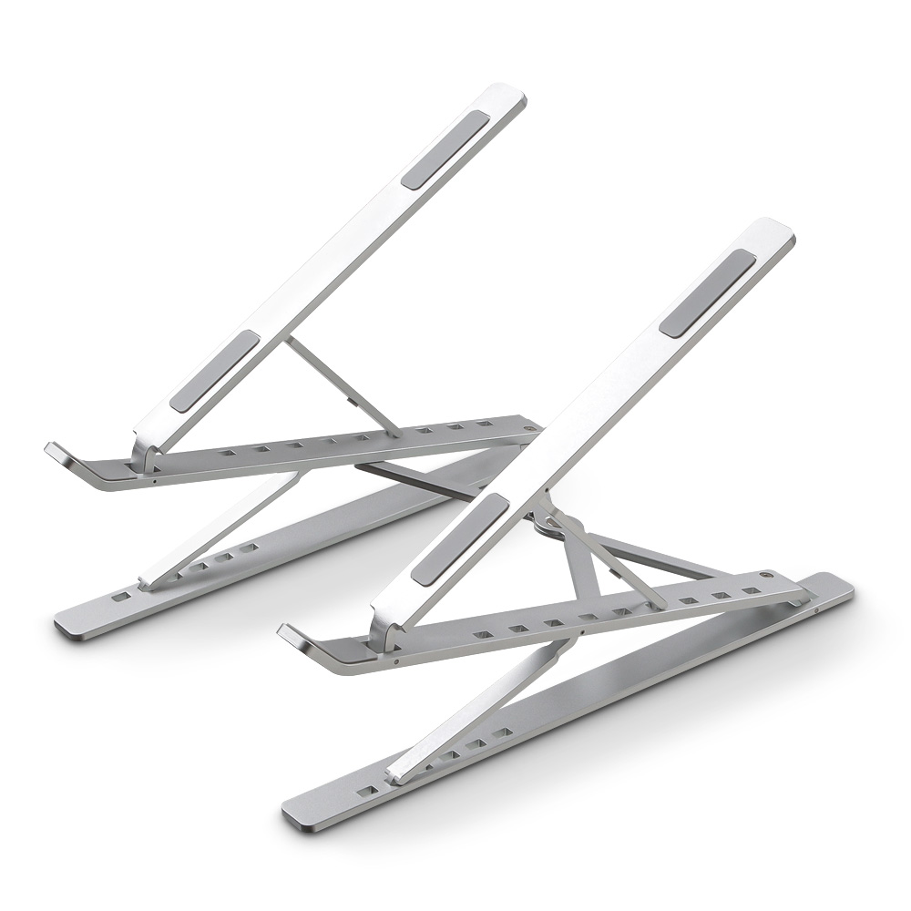 ZIO-NTS03 휴대용 3단 접이식 알루미늄 노트북 거치대 받침대 스탠드, 1개 15,900원