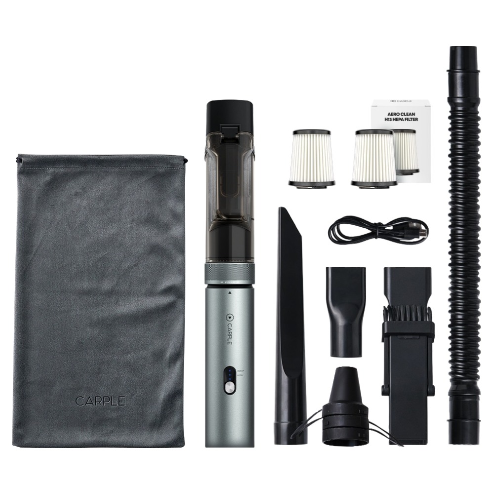 카플 에어로 클린 대용량 차량용 휴대용 에어 청소기 400ml + 필터 세트 87,900원