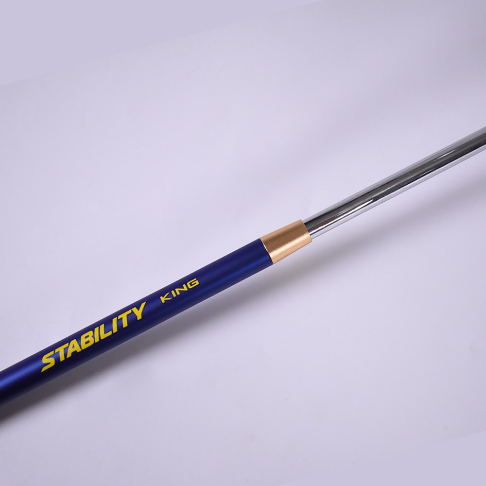 고품질 골프 퍼터 샤프트, 고안정성 퍼터 샤프트, 혁신적인 탄소강 복합재료, Blue Shaft + gold adapter, 1개 35,980원