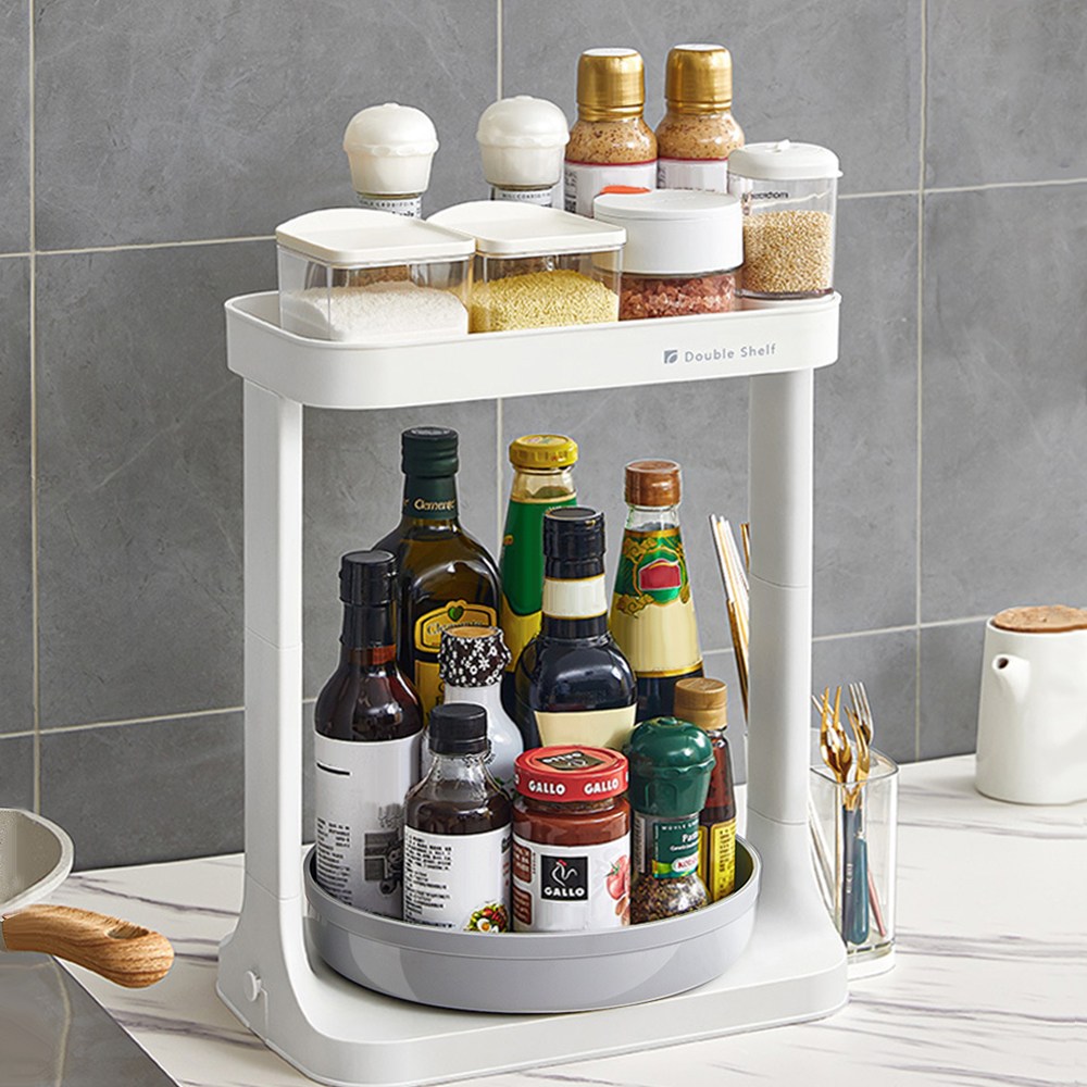 21세기트랜드 스마트 회전 양념 더블 선반 18,400원