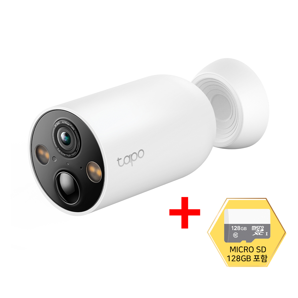 티피링크 Tapo TC85 CCTV + SD(128GB/256GB/512GB) 2K QHD Wi-Fi  무선 자석 브라켓 맘캠 홈캠 펫캠 CCTV / 공식 판매점 138,900원