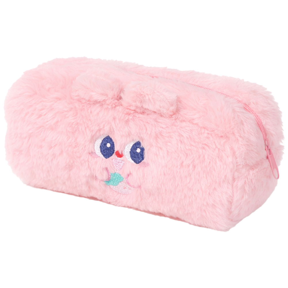 로앤제이 귀여운 토끼 인형 필통 파우치 뽀글이 봉제필통 파우치 7,500원