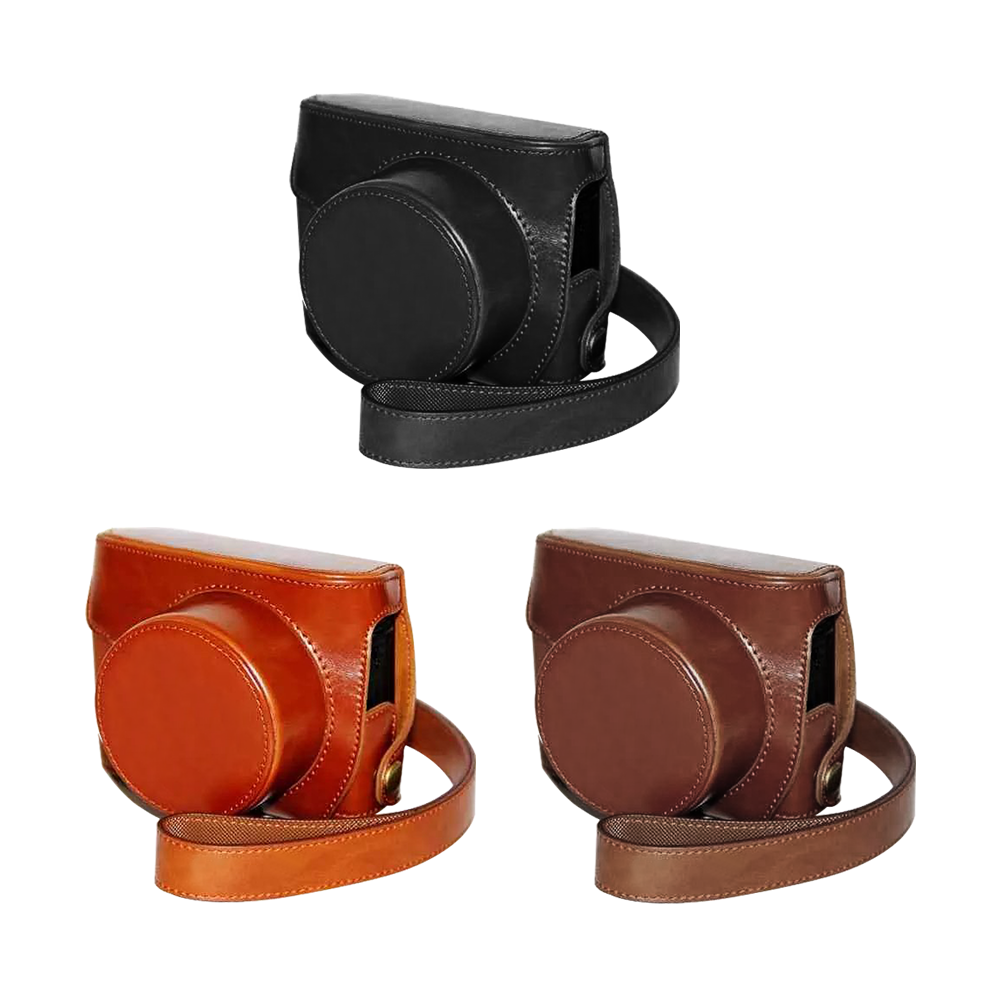 이너스 캐논 파워샷 G1 X Mark2 가죽케이스 속사케이스, 1개, 카멜 9,900원