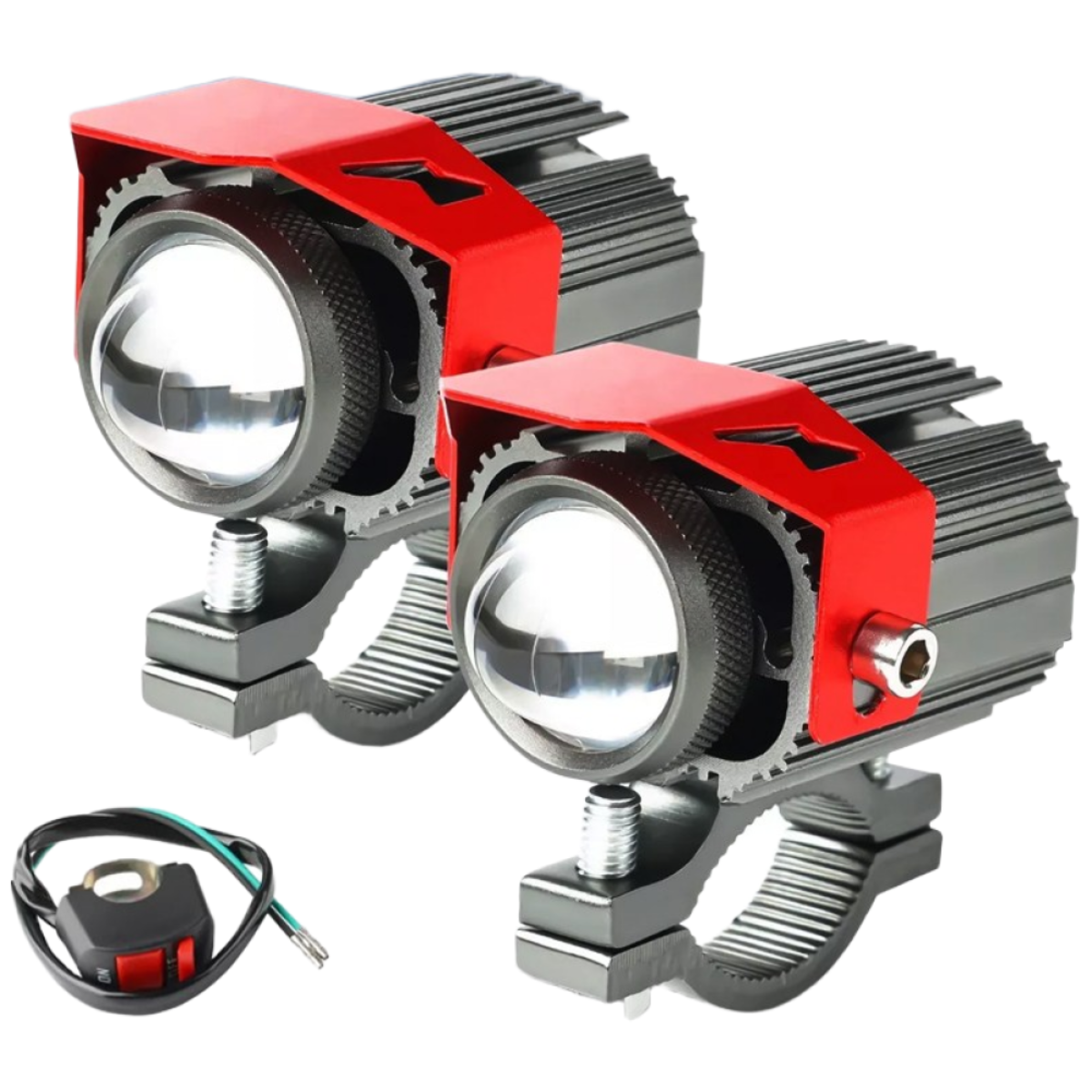 오토바이 킹콩 LED 안개등 로우 빔 조명 하이빔 서치라이트 킹콩 LED 조명 LED 1쌍 적합, 1세트 25,800원