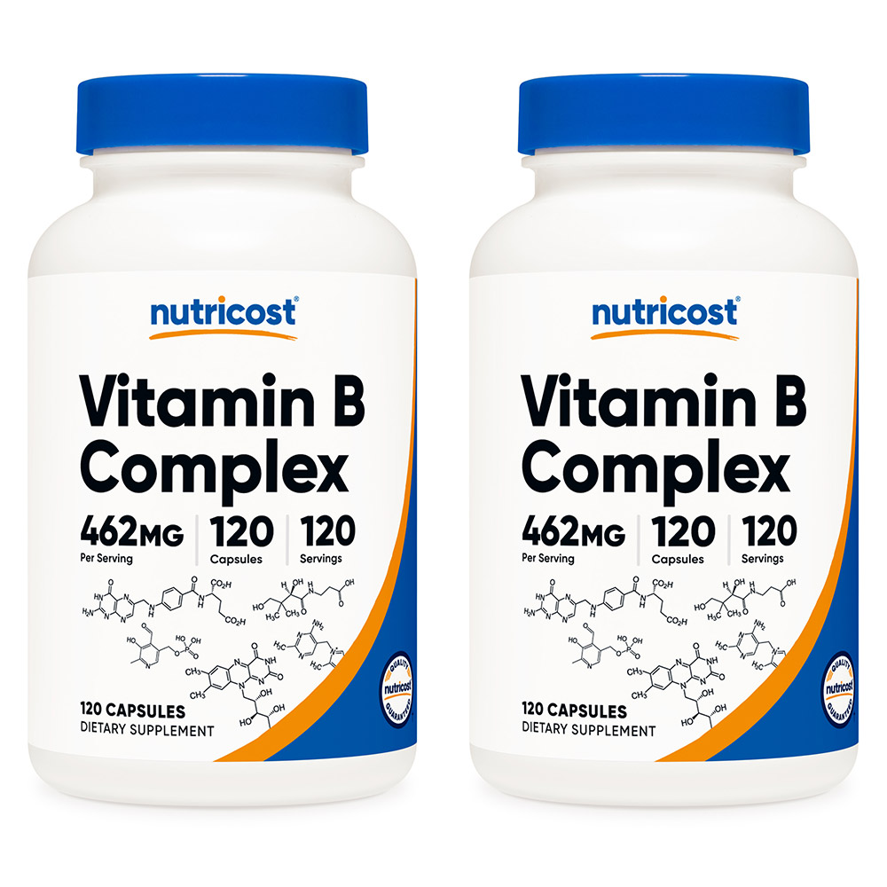 뉴트리코스트 비타민 B 컴플렉스 462mg 120캡슐 2병, 2개, 120정 41,200원