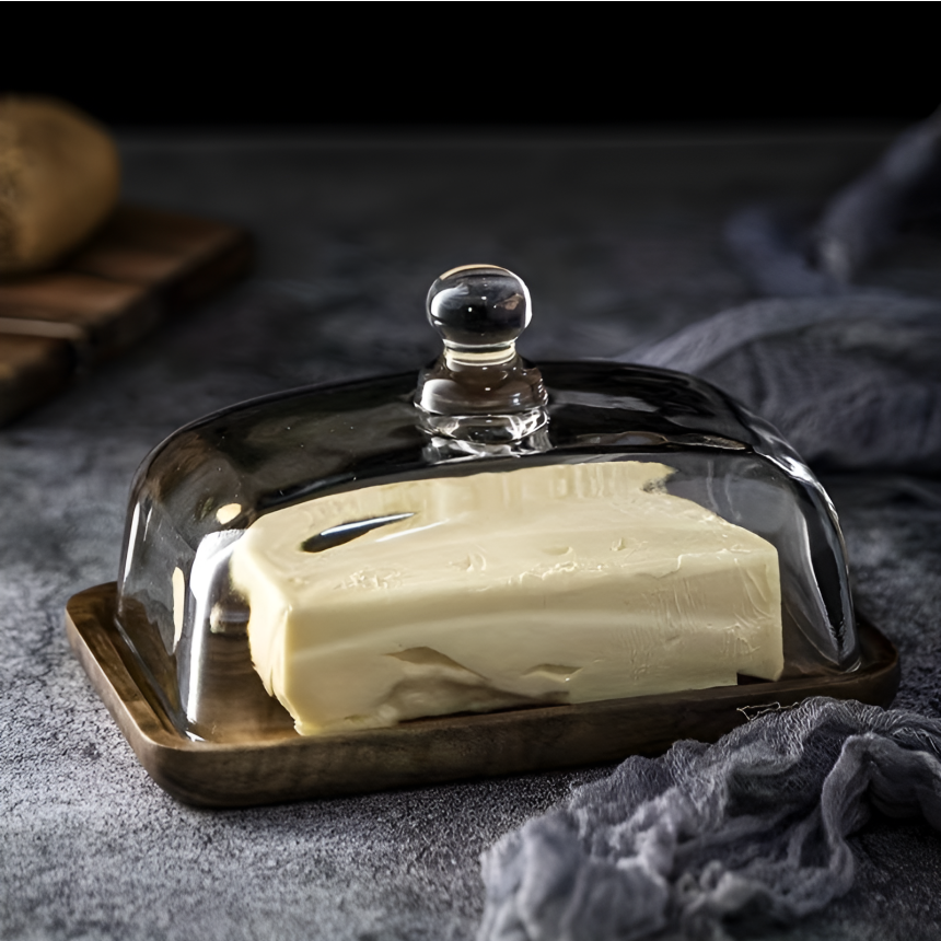 빈티지 버터 트레이 테이블 세팅용 케이크 투명 유리 디스플레이 플레이트 19,900원