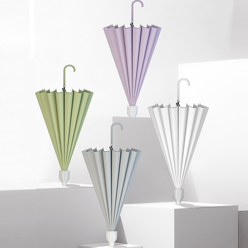 Regn 파스텔 투명 자바라 자동우산 물받이 캡 장우산 튼튼한 방풍 대형우산 차량용 빗물차단 우산 7,200원