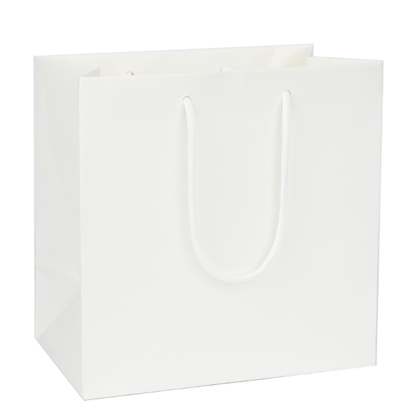 [도시락쇼핑백] 종이끈 도시락 중 백색 50장 종이가방 41,000원