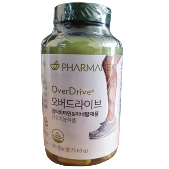 뉴스킨파마넥스 오버드라이브 멀티비타민, 90정, 1개 63,400원
