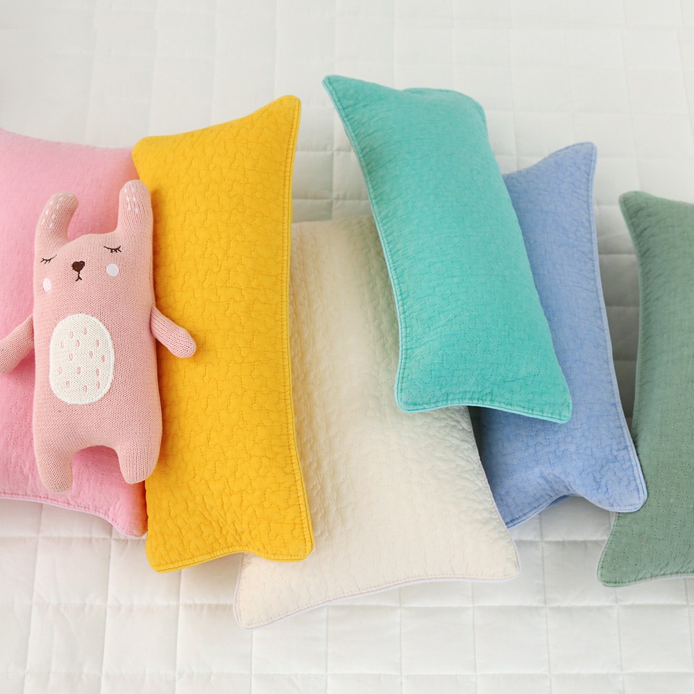 (2장) 라온 베이비 키즈 아동용 피그먼트 어린이집 베개커버 20x50 30x50 국내제작 12,900원