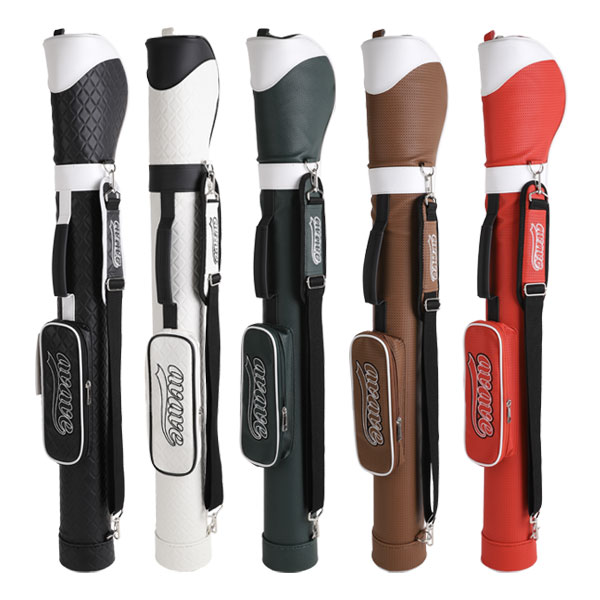 [어베이브] 파크골프채 가방 하드케이스 솔리드 싱글 스탠드, 레드 49,800원