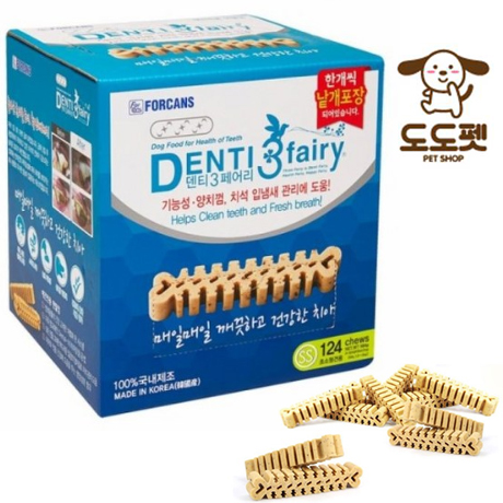 포켄스 덴티3페어리 양치껌, M[46개], 584g, 1개 32,000원