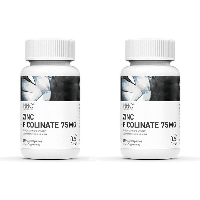 이노헬스 앤 케어 아연 피콜리네이트 75mg 60캡슐 2개 +사은품(뉴질랜드) Inno Health & care Zinc Picolinate 75mg 79,800원