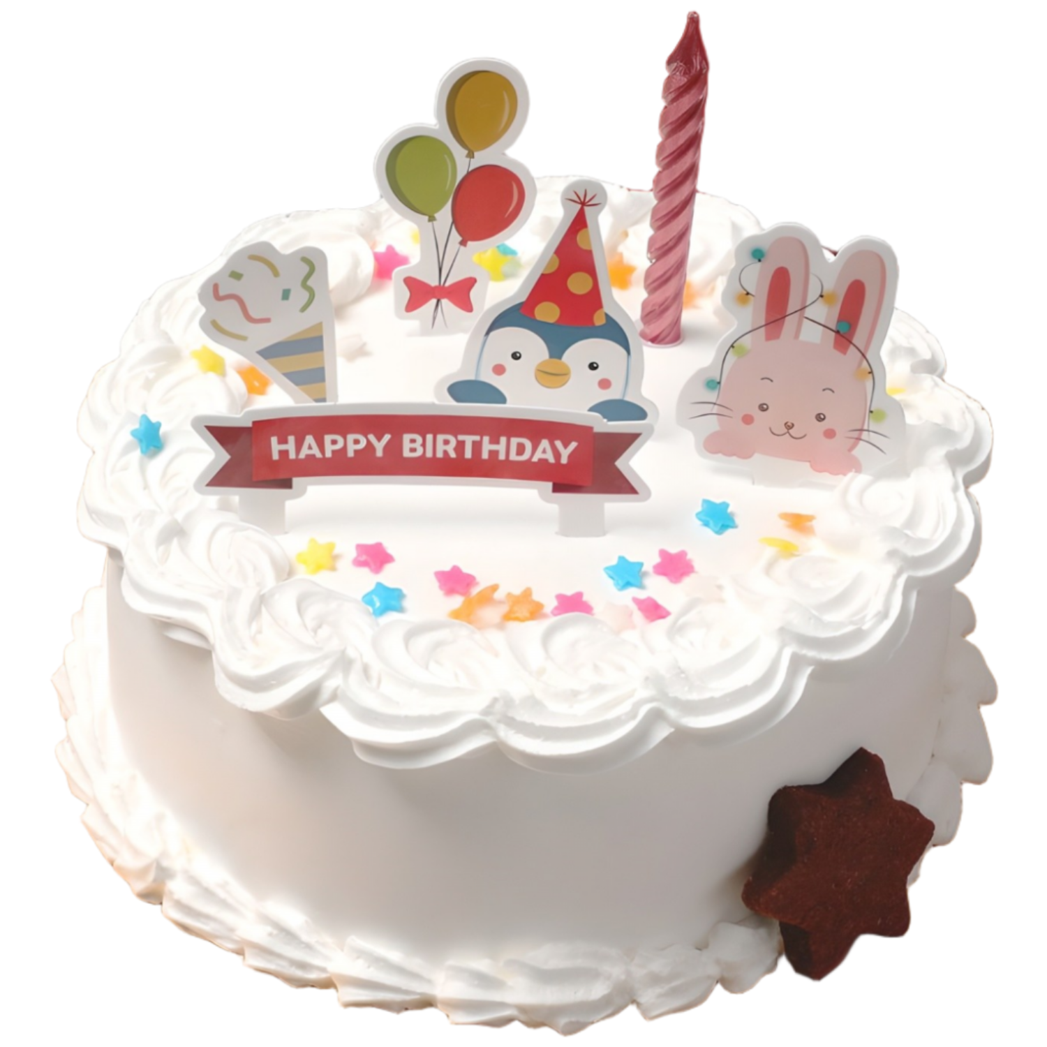 메이드케이크 생일 케이크 만들기 세트 2호 (출고일 지정시, 배송메모에 연락처 기재 필수!!), 1세트, 500g 17,500원