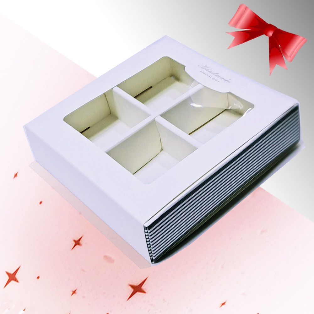 천연비누 PVC 슬라이드 창문 4구 상자 17,000원