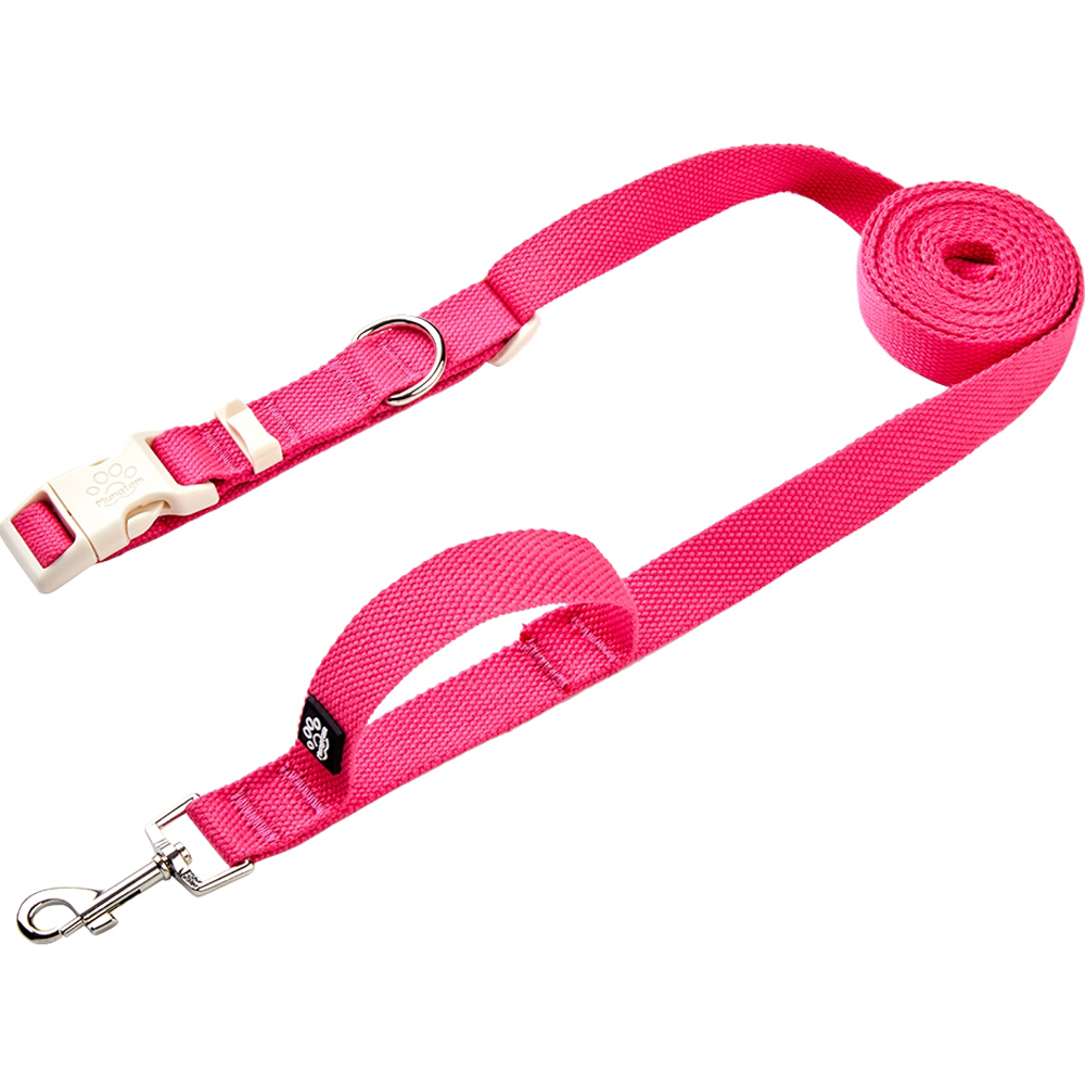 멍템 강아지 팔레트 핸즈프리 리드줄, 네온핑크, 1개 19,400원