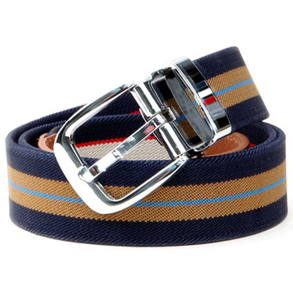 젠틀안트 패션 스판 남성 캐주얼벨트 네이비&베이지 CMB-009 34,510원