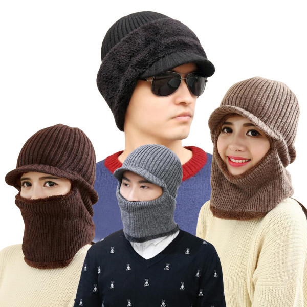 직수입/털복면/마스크/방한복면/스키/바라클라바/후드퀸즈워머/3종세트/마스크/모자/머플러/목도리 7,600원