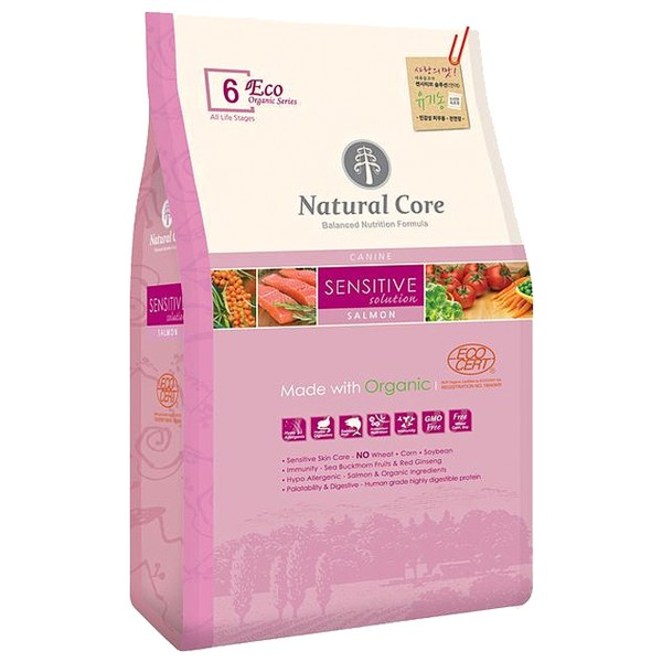 네츄럴코어 전연령 생선 에코6 센시티브 솔루션 애견사료 15,200원