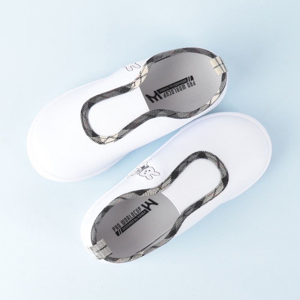 PWX키즈 체크 토끼 실내화 20,900원