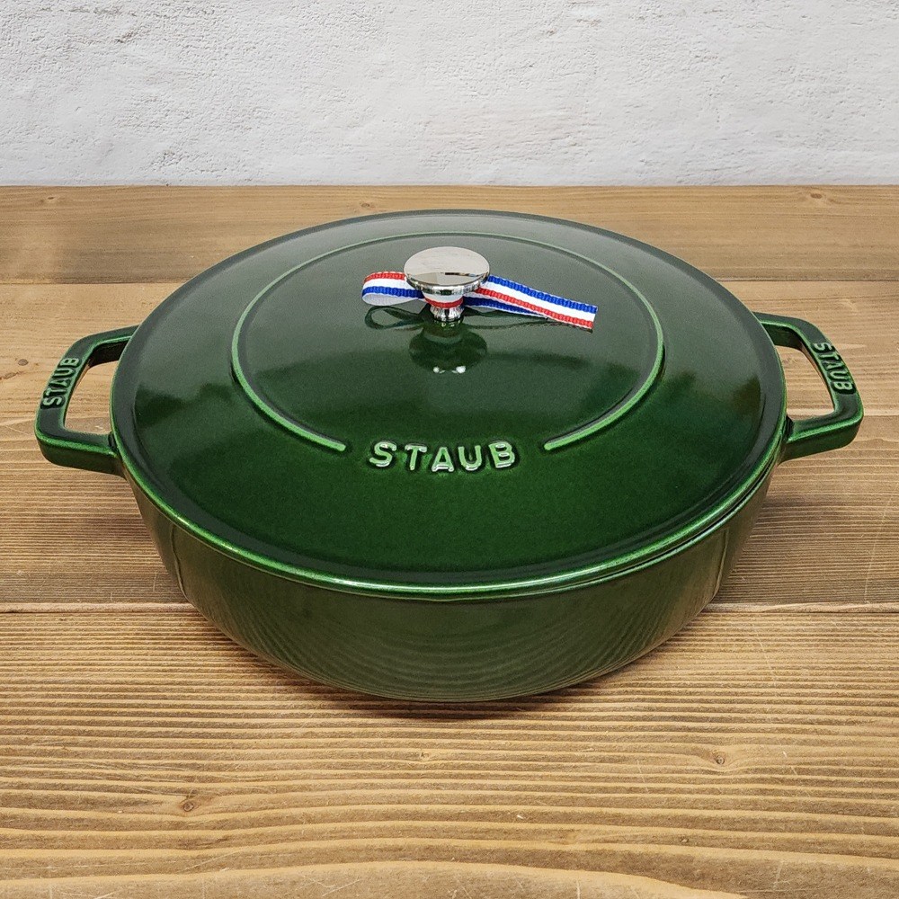 스타우브 B품 시스테라 전골냄비 28cm, 바질그린 1004769 310,000원