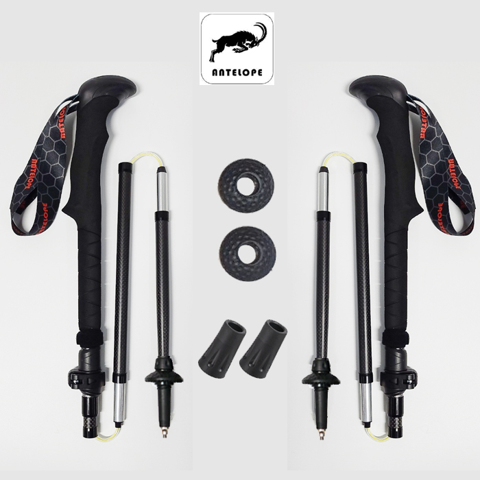 엔터로프 5단 카본 폴딩 스틱 초경량 Z폴 등산 스틱 110,000원