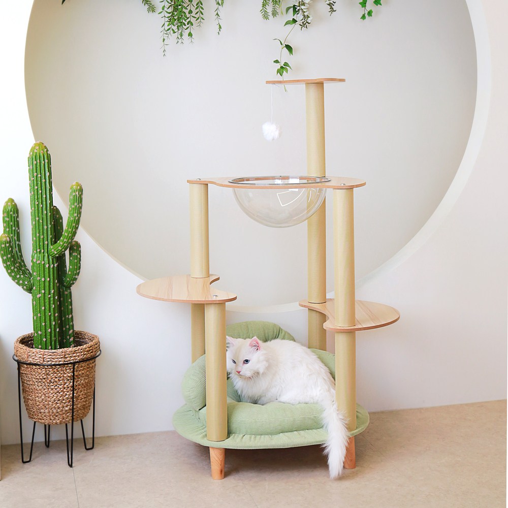 냥이마트 원목 캣타워 아늑한 고양이 쇼파 쿠션 64,900원