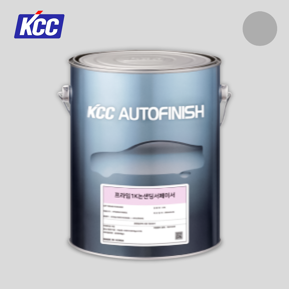 KCC페인트 프라임 1K 논샌딩 서페이서 회색 4kg 자동차 보수용 하도 1액형, 현재가 95,990원