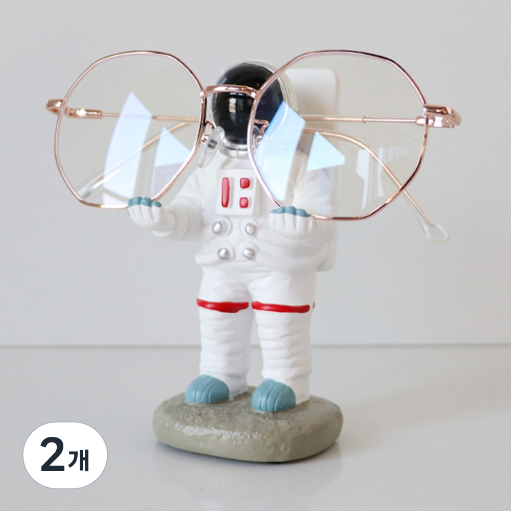 우주비행사 안경 소품 거치대 선글라스, 2개, 단품 20,200원