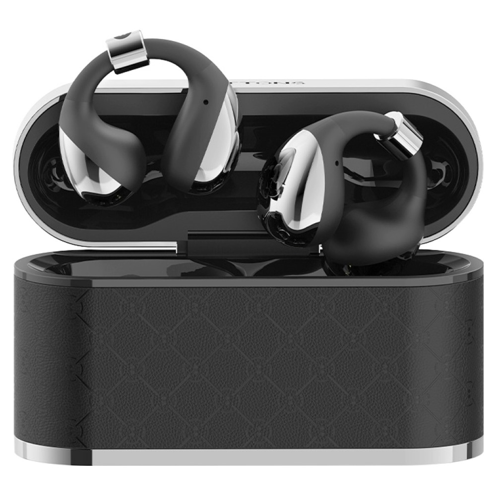 BUTTONS 클립 나만의 AI 비서 오픈형 동시통역 무선 블루투스 이어폰, 실버 블랙, 5시간, 방수가능 273,180원