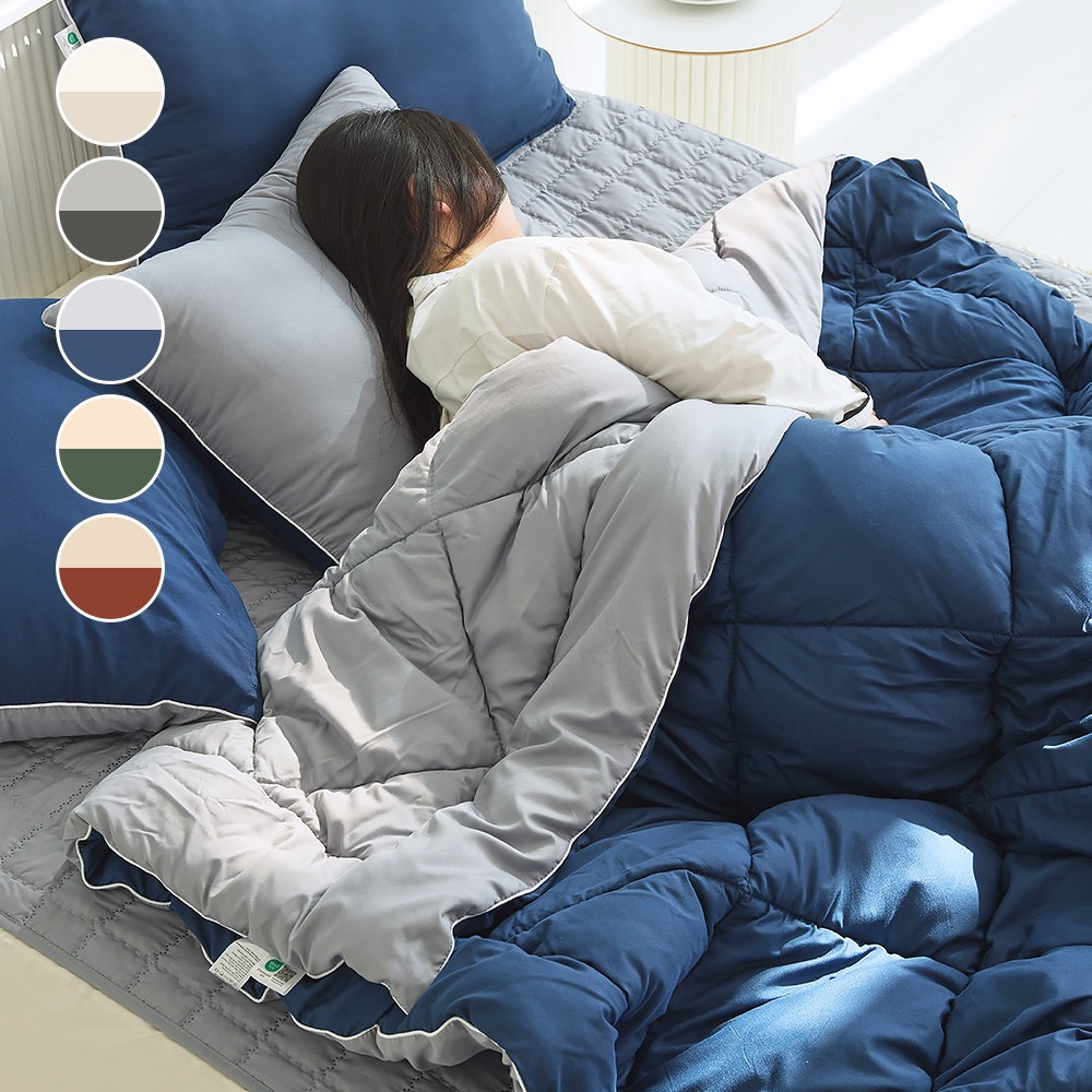 보넬라 사계절 차렵이불 세트, 현재가 41,800원