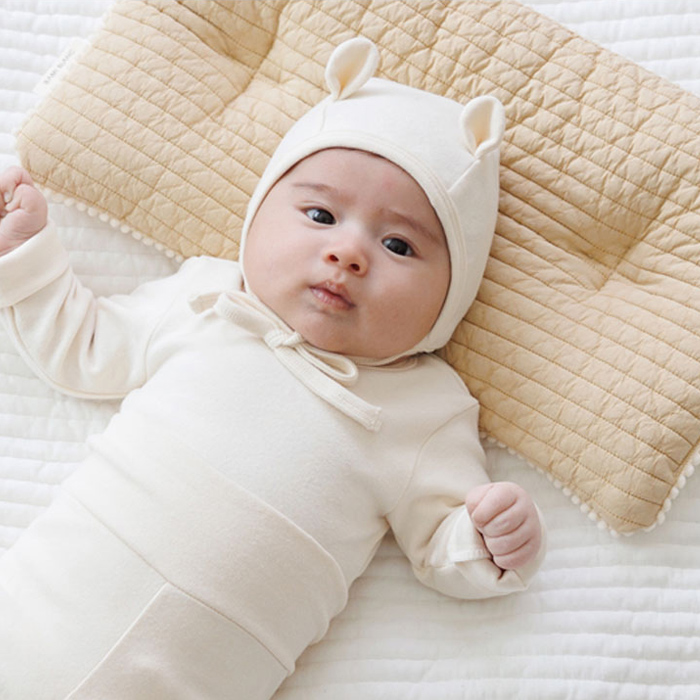 바미블랑 국내생산100% 반전매력 낮은 베개 유아 순면베개 태열 아기 신생아 순면 100수, 옐로우 28,900원