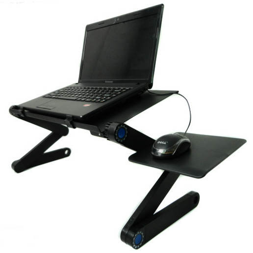 365Lifestyle 각도 높이 조절 쿨링홈 노트북 거치대 베드 거실 트레이 휴대용 접이식 테이블, 블랙(대), 1세트 32,900원