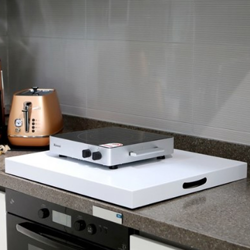 라샘 가스렌지 덮개 60 x 54 x 5 cm, 스틸화이트, 1개 45,060원