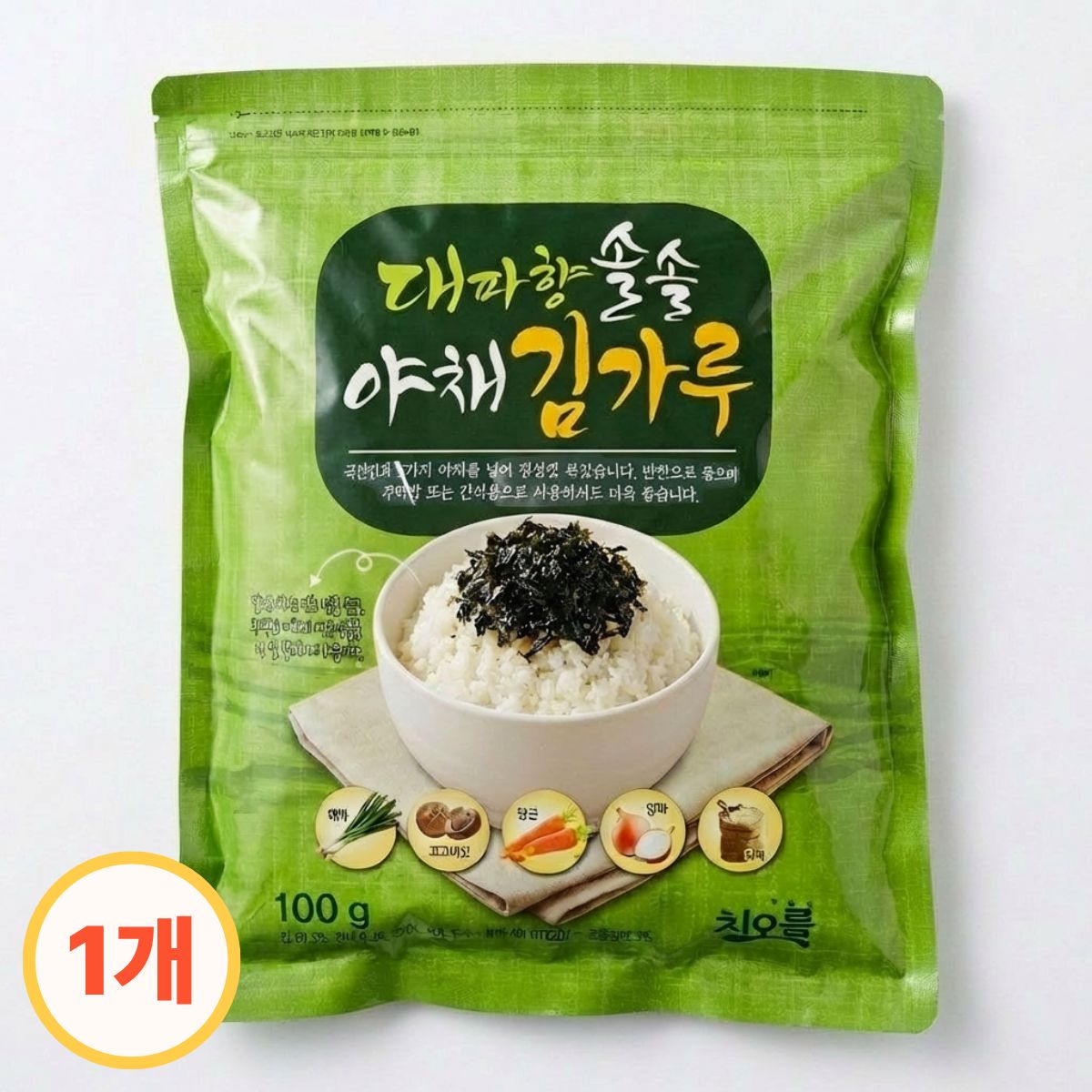차오름 김가루/ 야채분말첨가/ 고소한김맛 과 건강한 감칠맛, 100g, 1개 5,900원