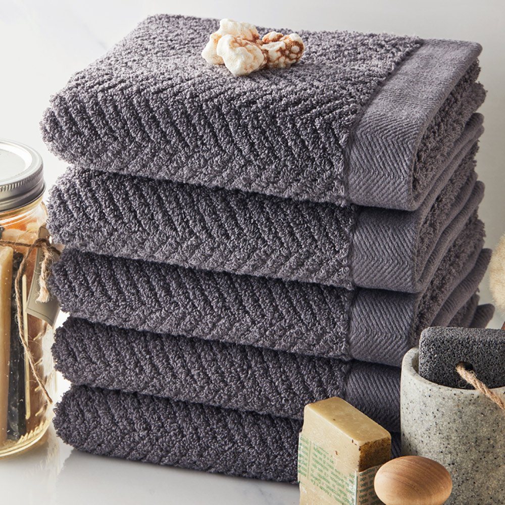 소프트터치 헤링본 호텔수건 170g 40수 면사 16,590원